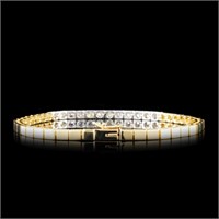 0.96ctw Diamond Bracelet in 14K Gold