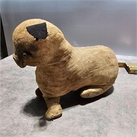 Old stuffed dog