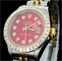 Diamond 1.50ct Rolex ladies' wristwatch