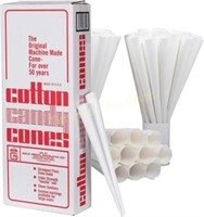 Cotton Candy Cones 12 Inch  200 Count Case