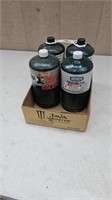 4- bottles propane