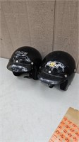 2- XL  motorcycle helmets
