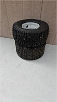 1 - New 1 used lawn mower tires and wheels