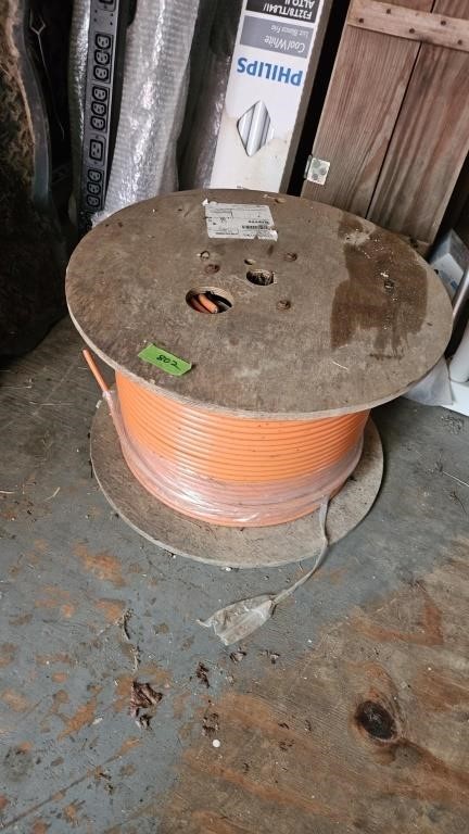 Large roll coax cable