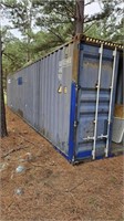 40' shipping container 102" tall buyer has 2 weeks