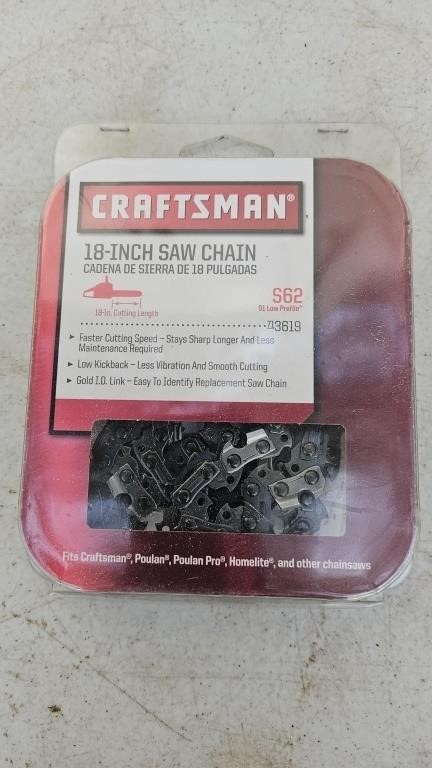 New 18" Craftsman  chain saw blade