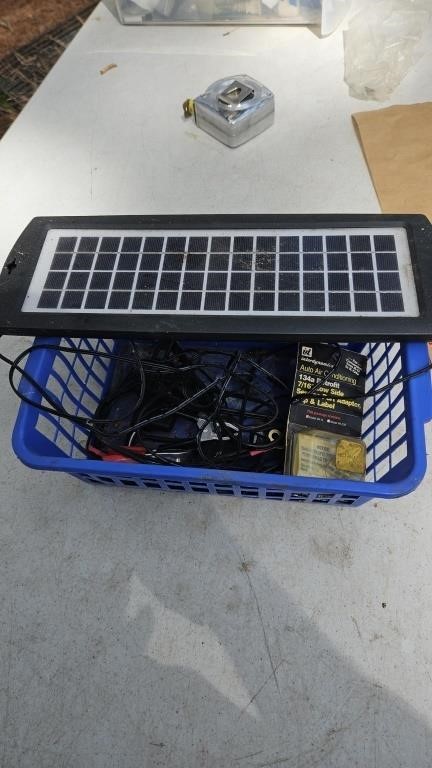 Solar powered charger