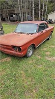 1962 corvair project  car filing for lost title