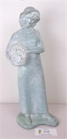 Large Isabel Bloom Pottery Figure of a woman with