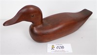 A Carved Wood Decoy Vg cond 17”L.