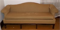 An Early American Style Camelback Sofa, Vg cond