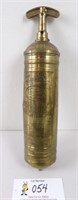 A Brass Pyrene Fire Extinguisher, Vg cond, 14”L.