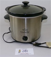Rival Stainless Steel Crock Pot.