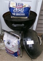 Weber Grill, Full bag & partial bags of Charcoal