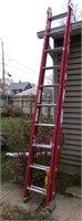 Werner 17ft fiberglass extension ladder