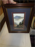 RINGSTROM MOUNTAIN PRINT 12X14 / SIGNED / LW