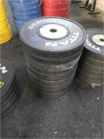 RUBBER PLATES 440 LBS