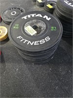 RUBBER PLATES  198 LBS