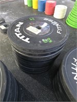 RUBBER PLATES 220 LBS