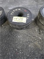 RUBBER PLATES  20 LBS