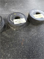 RUBBER PLATES  12 LBS