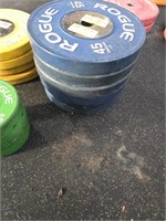 RUBBER PLATES  270 LBS