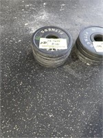 RUBBER PLATES  12 LBS