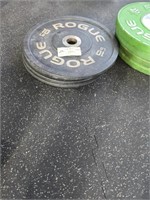 RUBBER PLATES  40 LBS