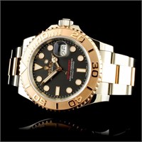 Rolex Yachtmaster in Everose & Stainless Steel Wat