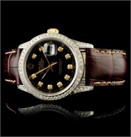 36MM Rolex DateJust w/ 1.50ctw Diamond Watch