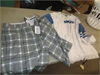 2XL COLTS SHIRT & SZ 40 SHORTS