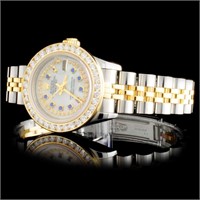 Diamond Rolex DateJust Ladies Watch