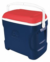 IGLOO ICE CHEST- RED WHITE BLUE