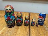 5pcs VTG Russian Nesting Doll Set