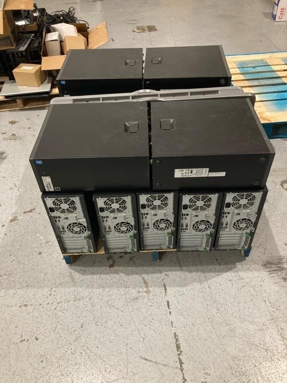 Pallet of Computer Towers