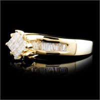 0.80ctw Diamond Ring in 14K Gold