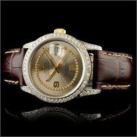 1.50ctw Diamond 36MM Rolex DateJust Watch