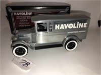 Havoline delivery truck bank RC2 1:25 scale