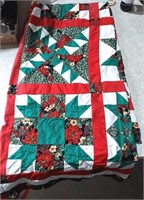 Vintage Quilt Top Christmas Colors