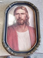 Vintage Religious Framed Picture
