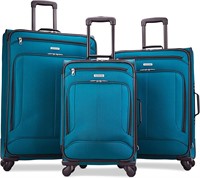 Softside Luggage with Spinner Wheels, 3-Piece Set