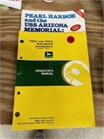 USS Arizona Book & JD Snowblower Manual