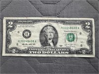 $2 Dollar Bill