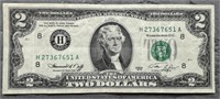 $2 Dollar Bill