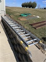 Keller 20’ aluminum extension ladder