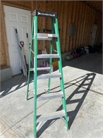 Louisville 6ft ladder fiberglass