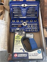 Blue point tap and die set and pneumatic air