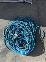 3- 50’ blue drop cords