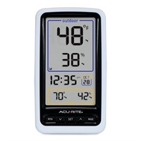 AcuRite Indoor/Outdoor Wireless Thermometer with H