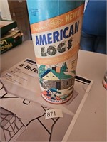 Vintage American logs